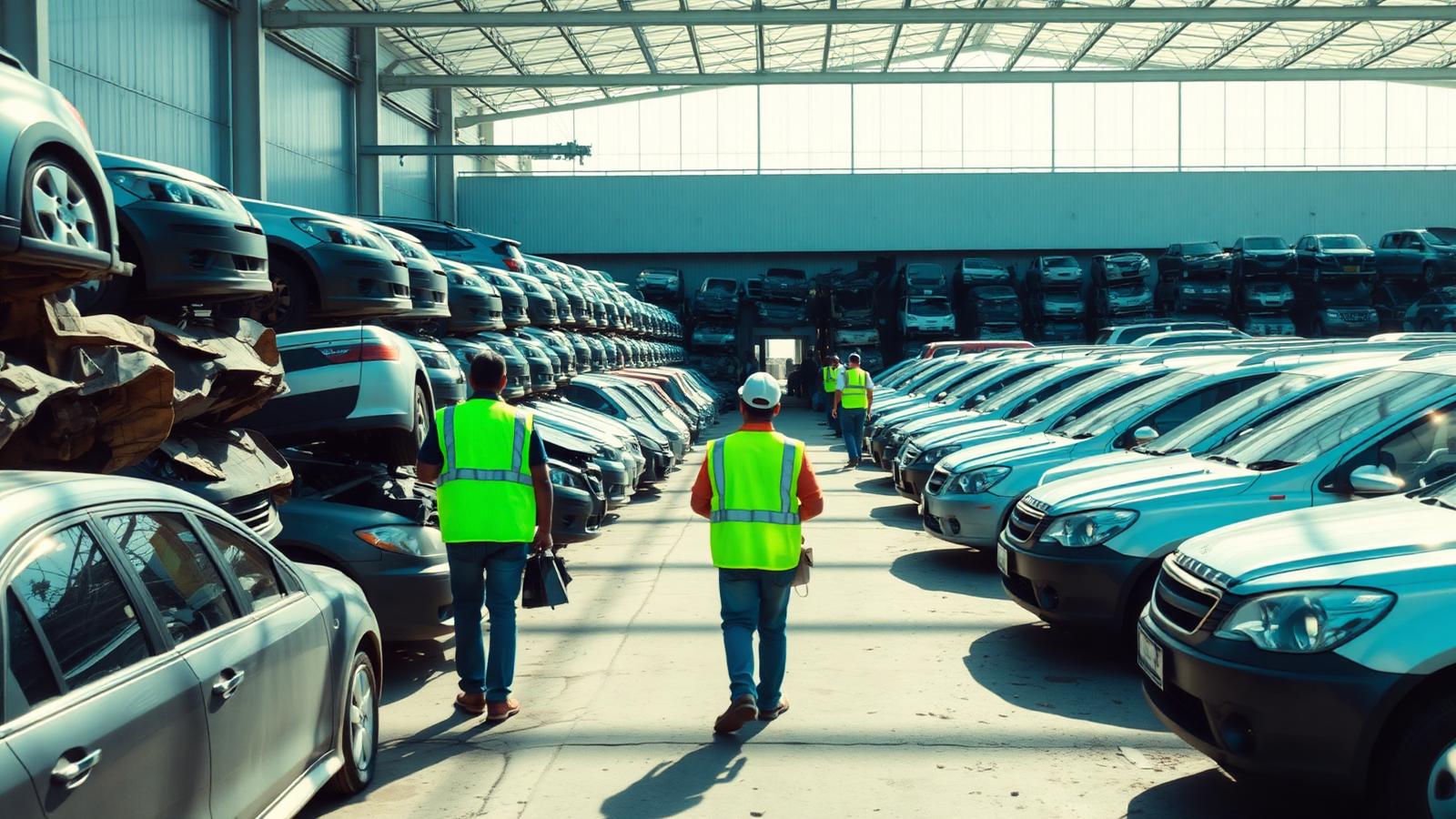Authorised vehicle scrapping facility in India